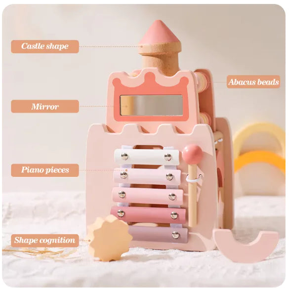 Wooden Castle Puzzle